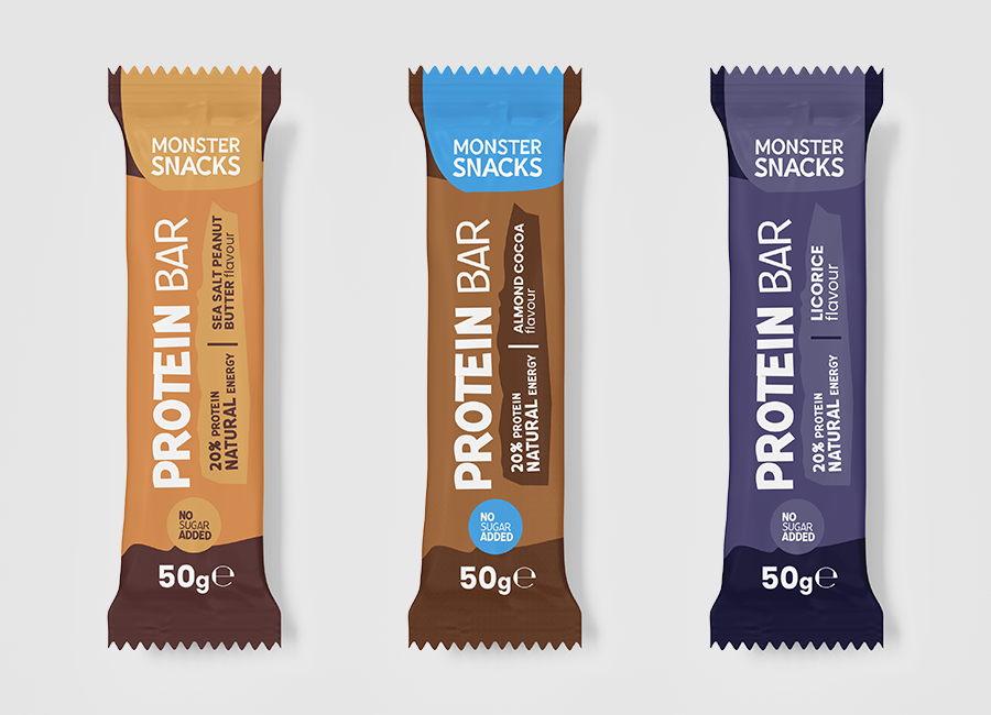 MonsterSnacks – Protein bars