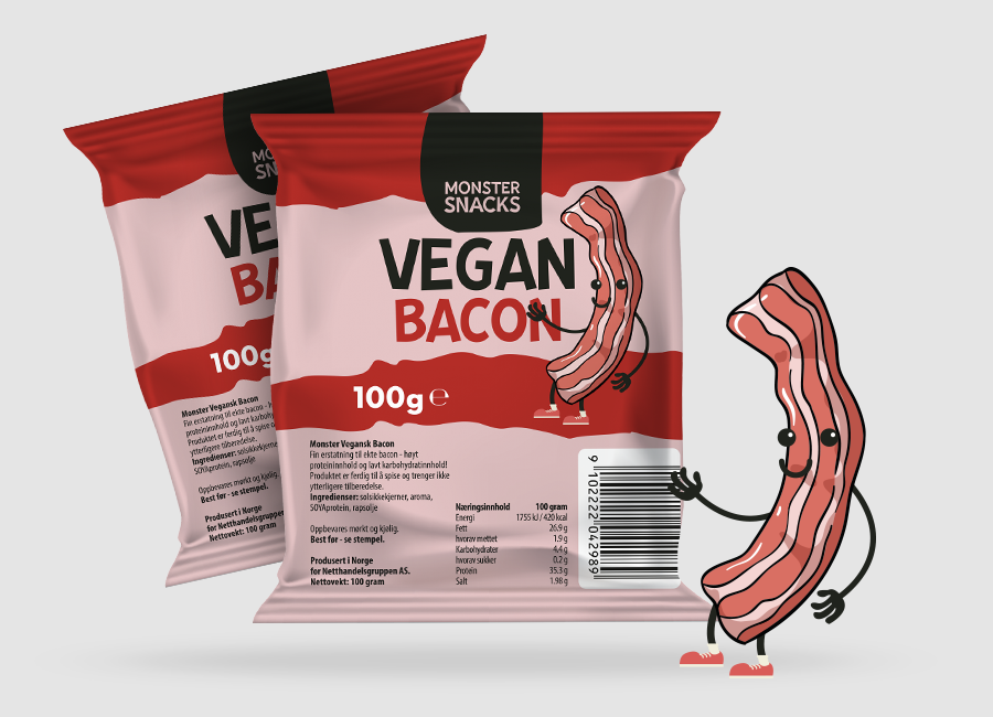 MonsterSnacks – Vegan Bacon
